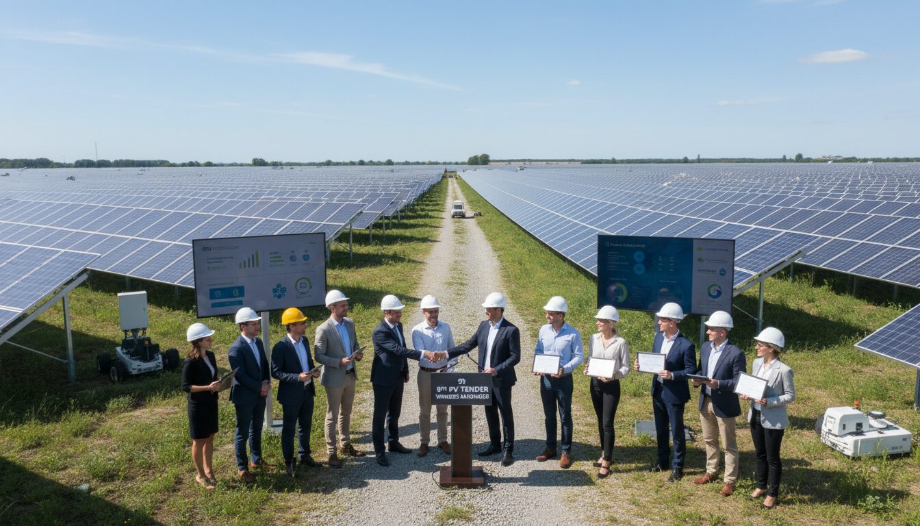 découvrez les gagnants de la 9ème session de l'appel d'offres pour projets photovoltaïques au sol et les avancées majeures dans le secteur des énergies renouvelables.